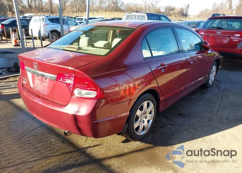 2010 Honda Civic Lx из США, поврежденный, VIN 2HGFA1F59AH520132